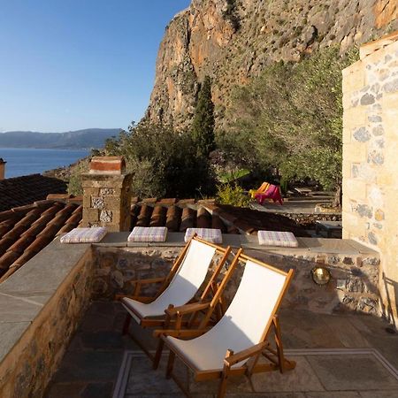 Victoria'S House In Monemvasia Castle Villa Exterior foto