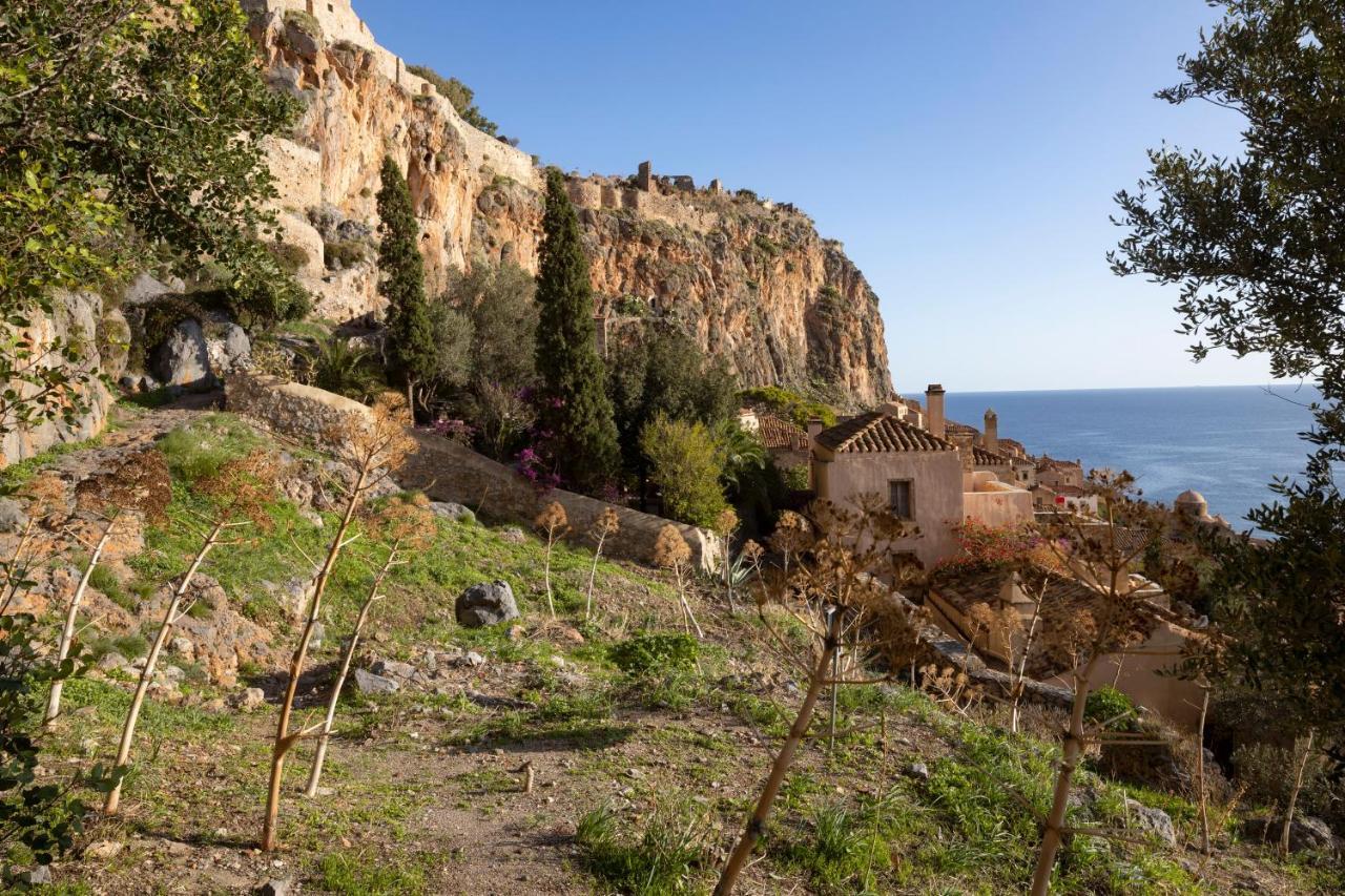 Victoria'S House In Monemvasia Castle Villa Exterior foto