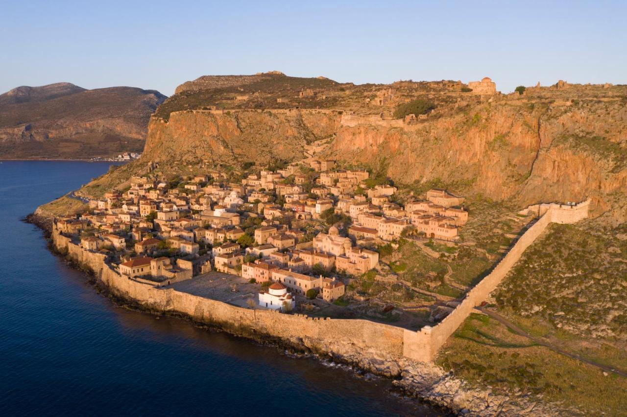 Victoria'S House In Monemvasia Castle Villa Exterior foto