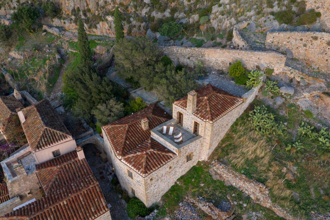 Victoria'S House In Monemvasia Castle Villa Exterior foto