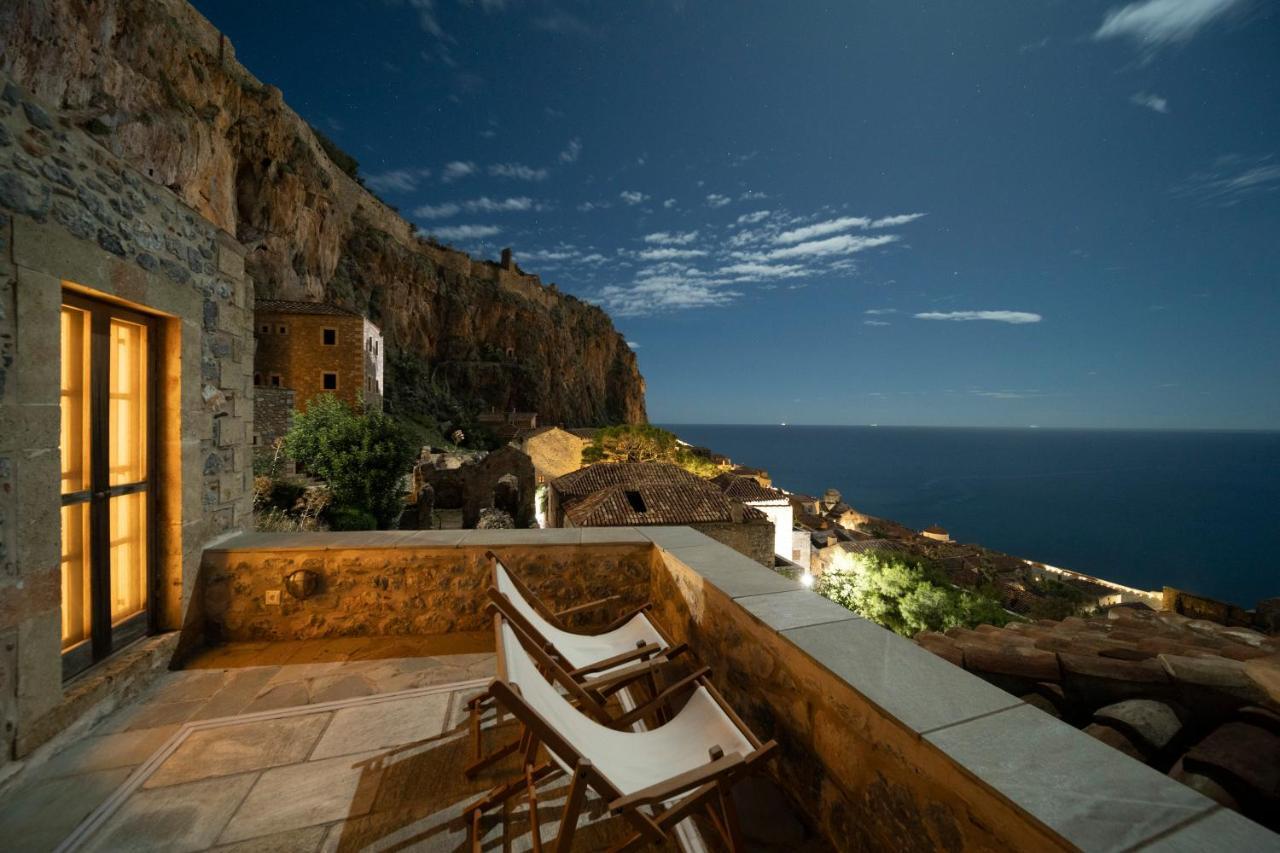 Victoria'S House In Monemvasia Castle Villa Exterior foto